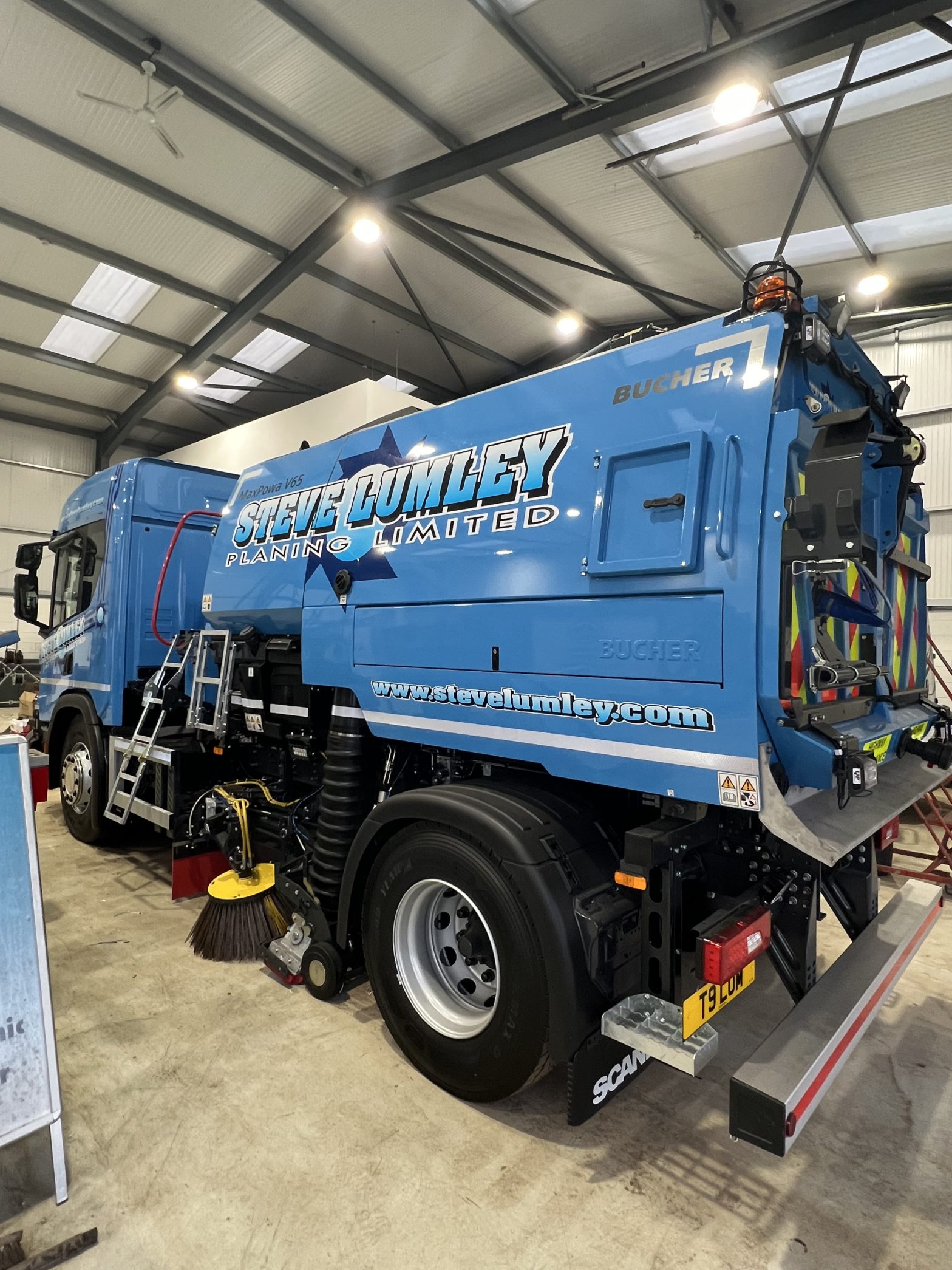 A NEW Sweeper Joins The Lumley Fleet